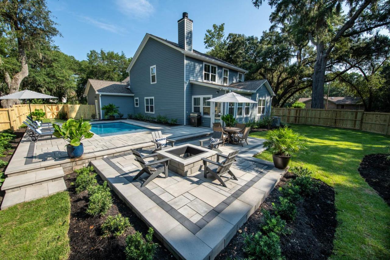 Luxury Beach House W/ Backyard Oasis. Heated Pool. Hilton Head Island Eksteriør bilde